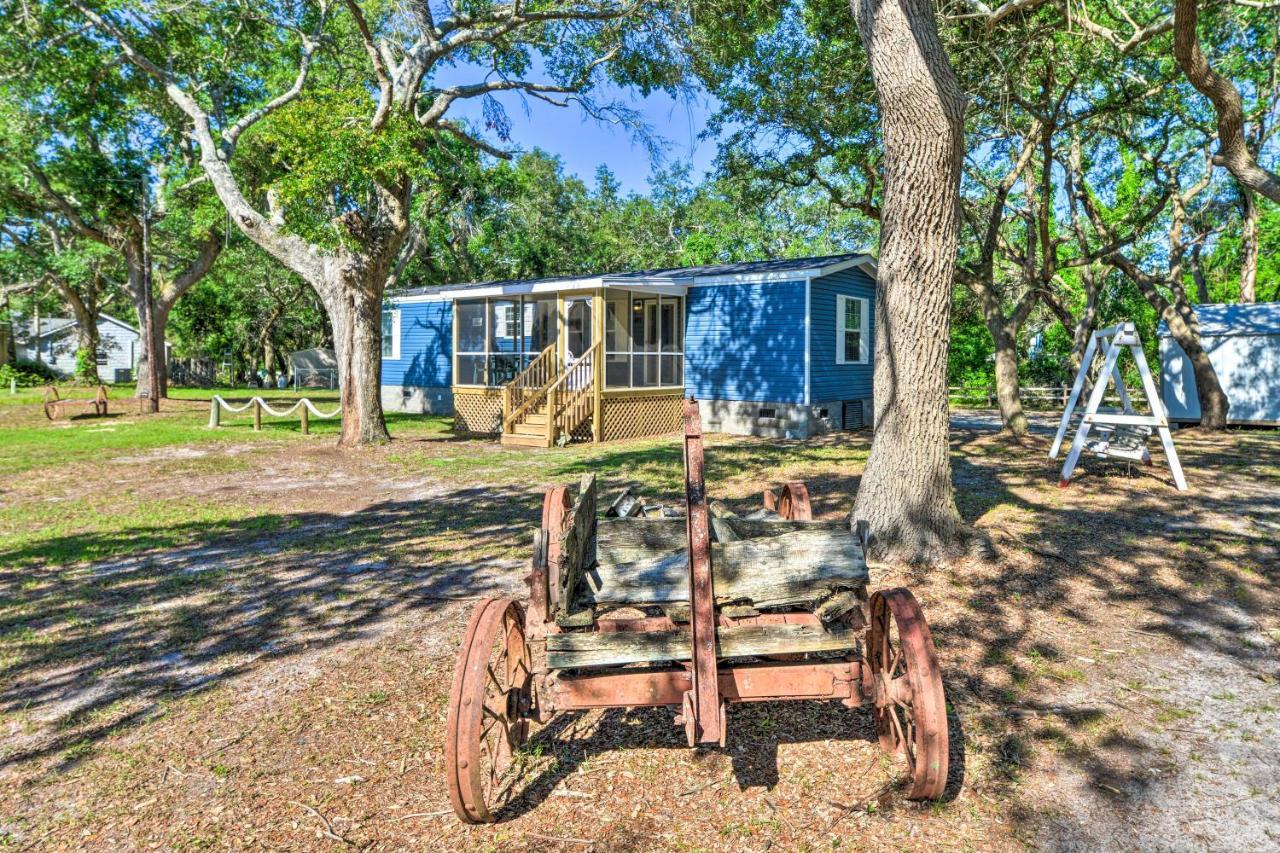 Pelican Place Coastal Cottage Walk To Back Sound Harkers Island Exterior foto